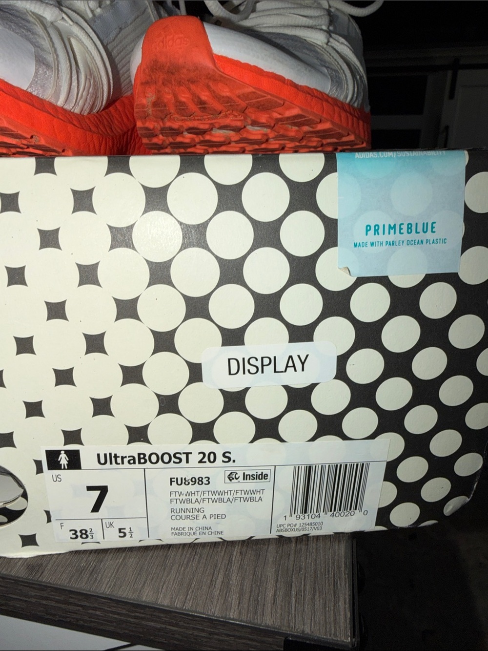 Adidas Stella McCartney Ultraboost 20 S. Prime blue - Picture 6 of 6